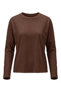Wildfire L/S Tee | Chocolate