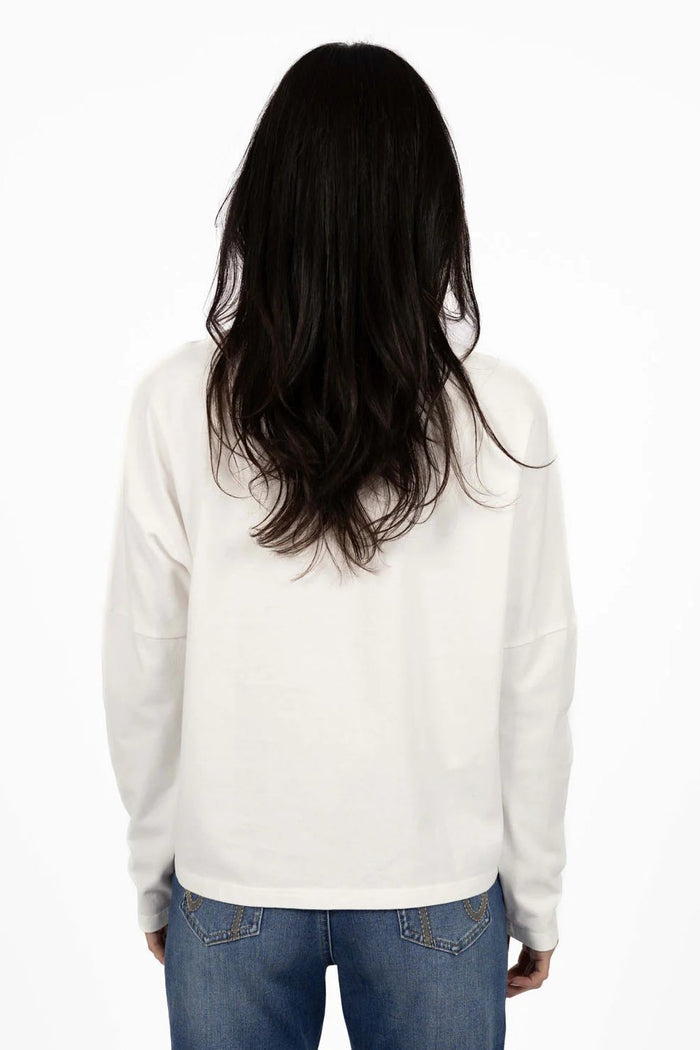 Wildfire L/S Tee | White