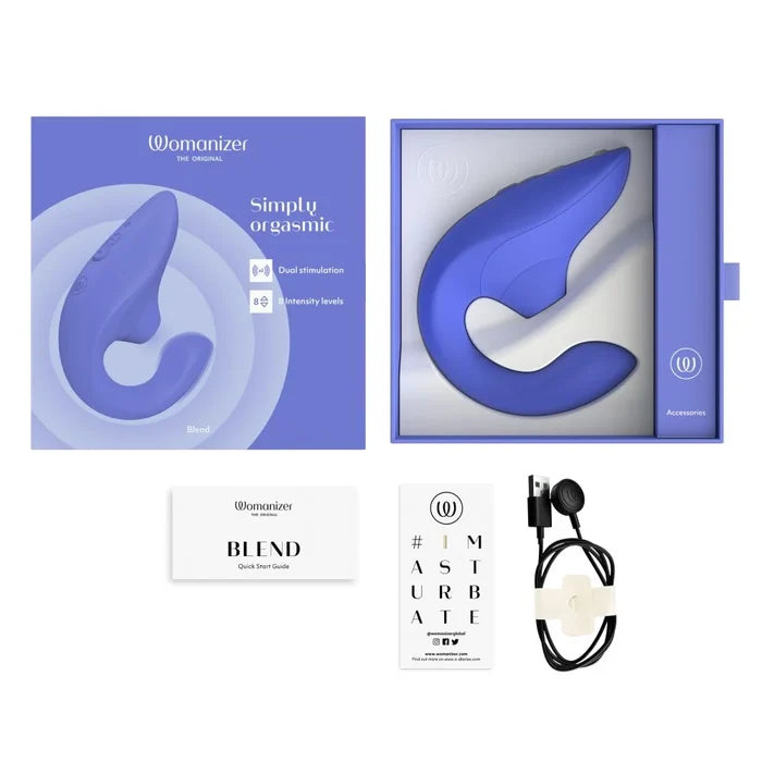 Womanizer Blend in Vibrant Blue