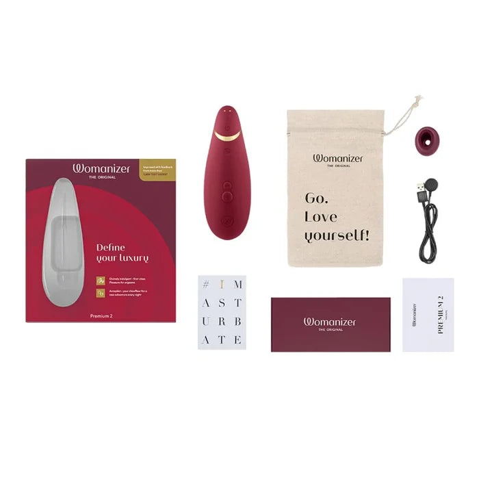 Womanizer Premium 2 Bordeaux