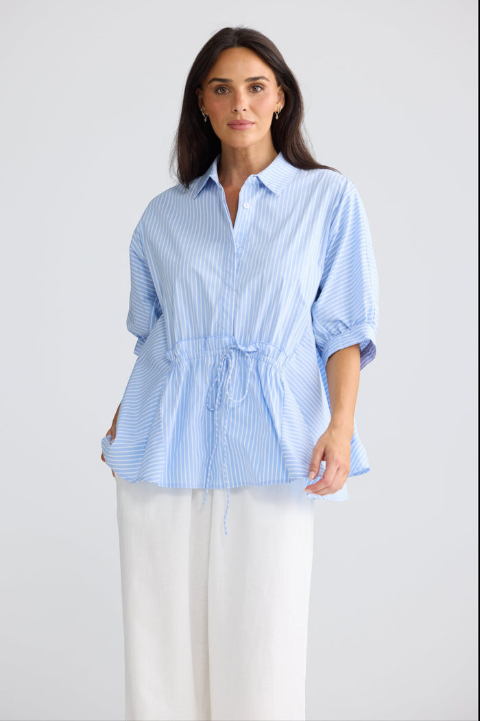 Wonderland Top | Glacier Stripe