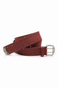 WTF Double Cross Belt | Blackberry