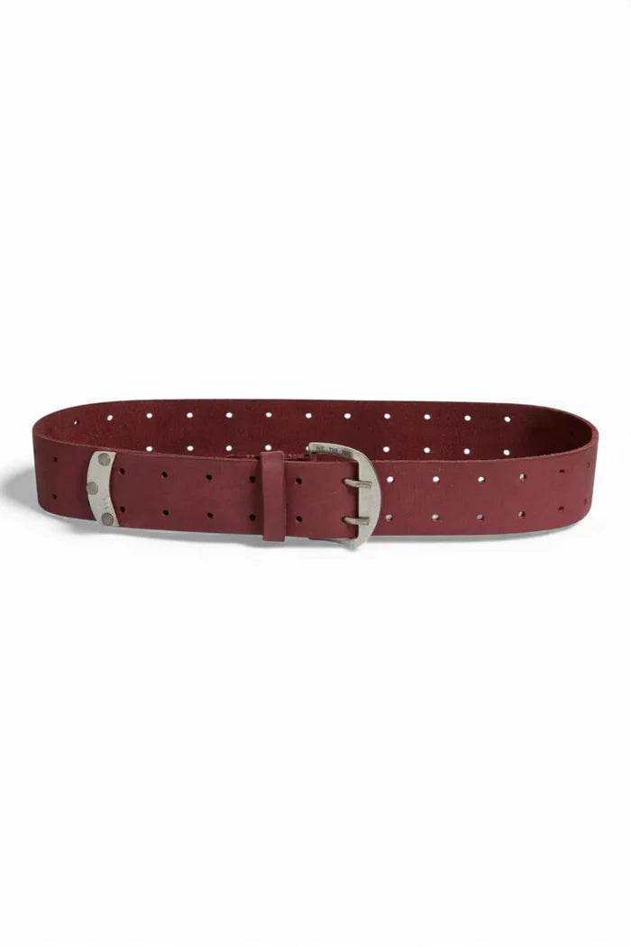 WTF Double Cross Belt | Blackberry