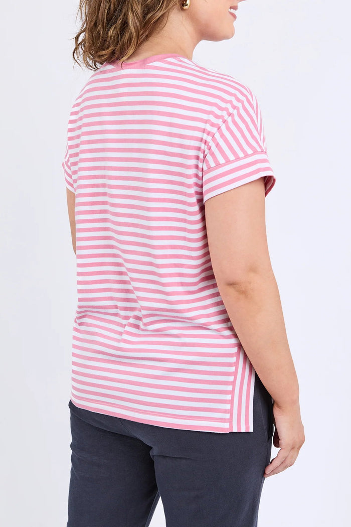 Yara Stripe S/S Tee | Cross