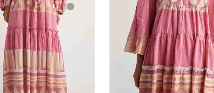 Zakar Kaftan Dress | Sifnos Fuchsia