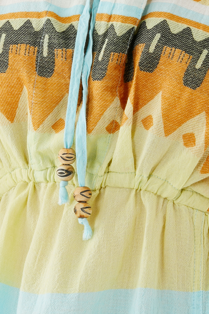 Zakar Shorts | Serifos Aqua/Lemon