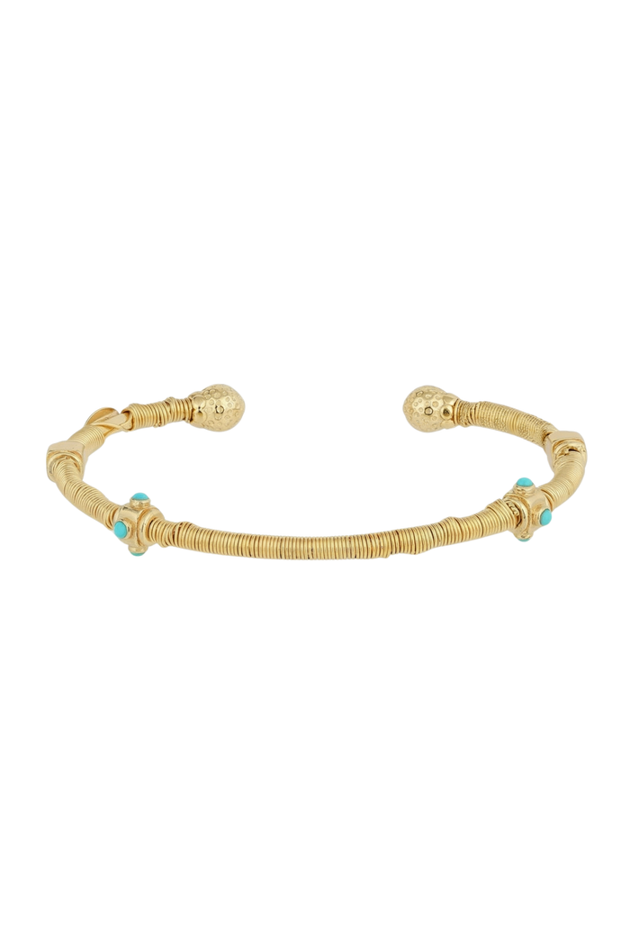 Zanzifull Jonc Strass Bracelet | Turquoise
