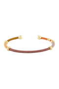 Zanzifull Thread Bracelet | Brown/Rust
