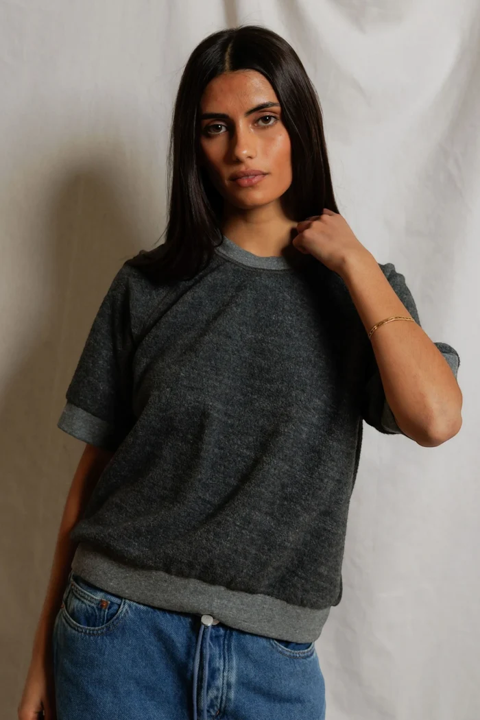 Ziggy Short Sleeve | Dark Heather Grey