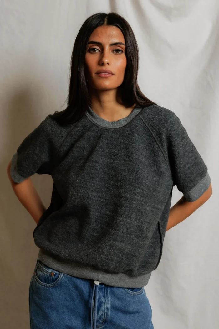 Ziggy Short Sleeve | Dark Heather Grey
