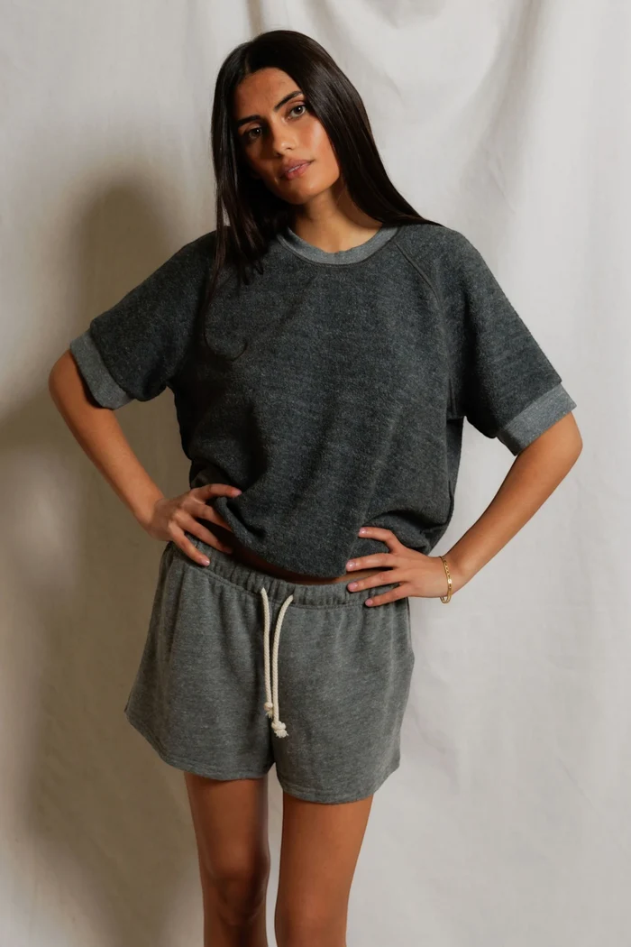 Ziggy Short Sleeve | Dark Heather Grey