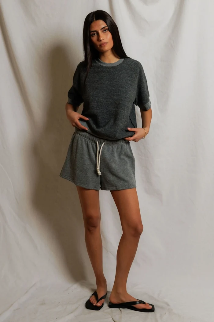 Ziggy Short Sleeve | Dark Heather Grey