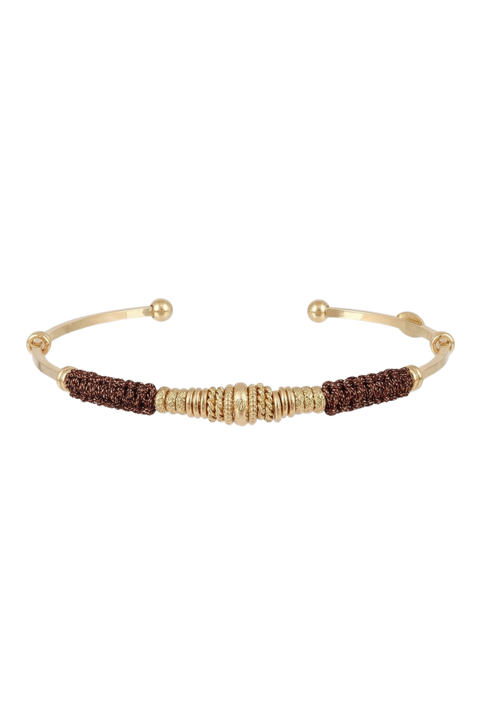 Zizanie Cuff Bracelet | Bronze