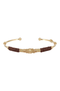Zizanie Cuff Bracelet | Bronze