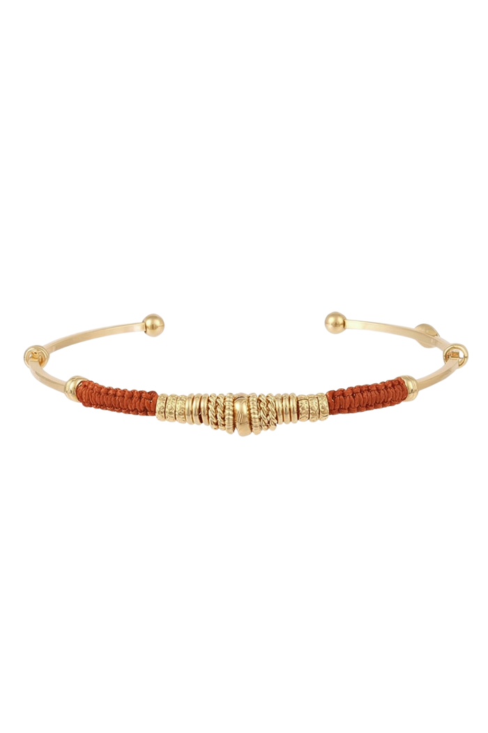 Zizanie Cuff Bracelet | Terracotta