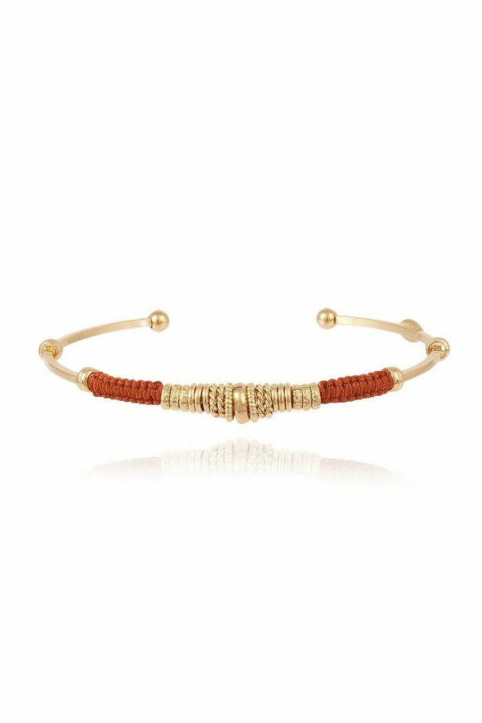 Zizanie Cuff Bracelet | Terracotta